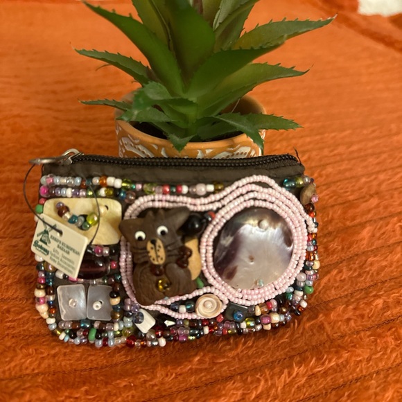 Colorful Beaded Coin Purse - Picture 8 of 16